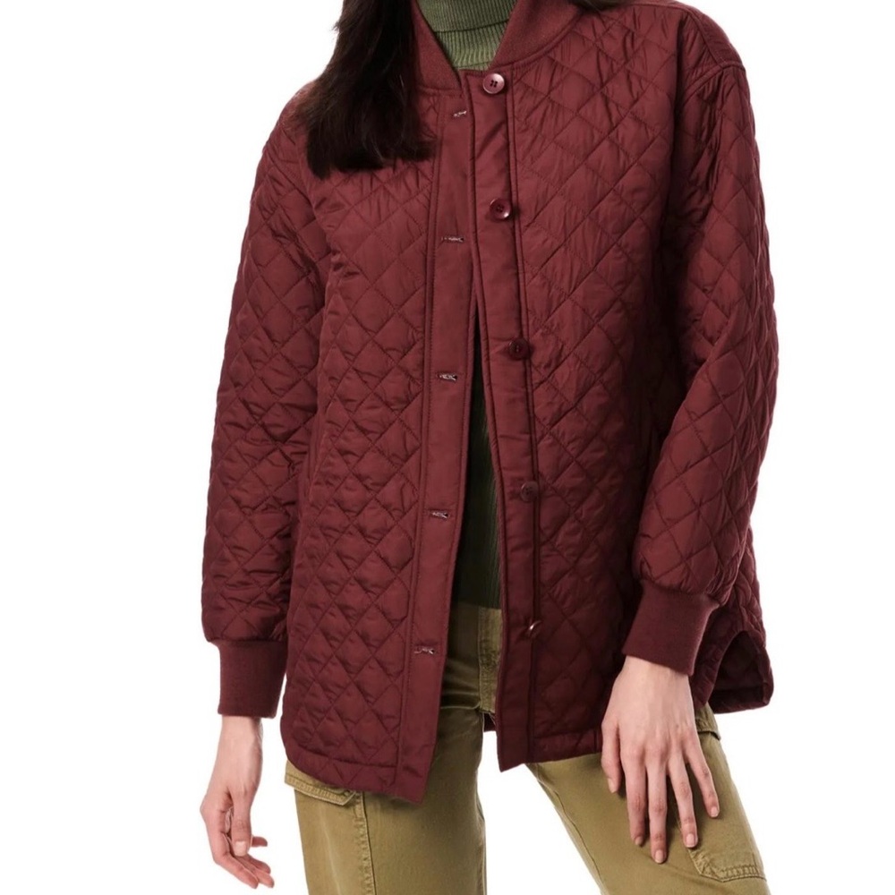 Bernardo Quilted Shacket - size M